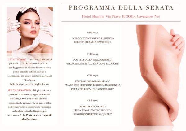 Medicina estetica: Cosmeticare e Re-vagination